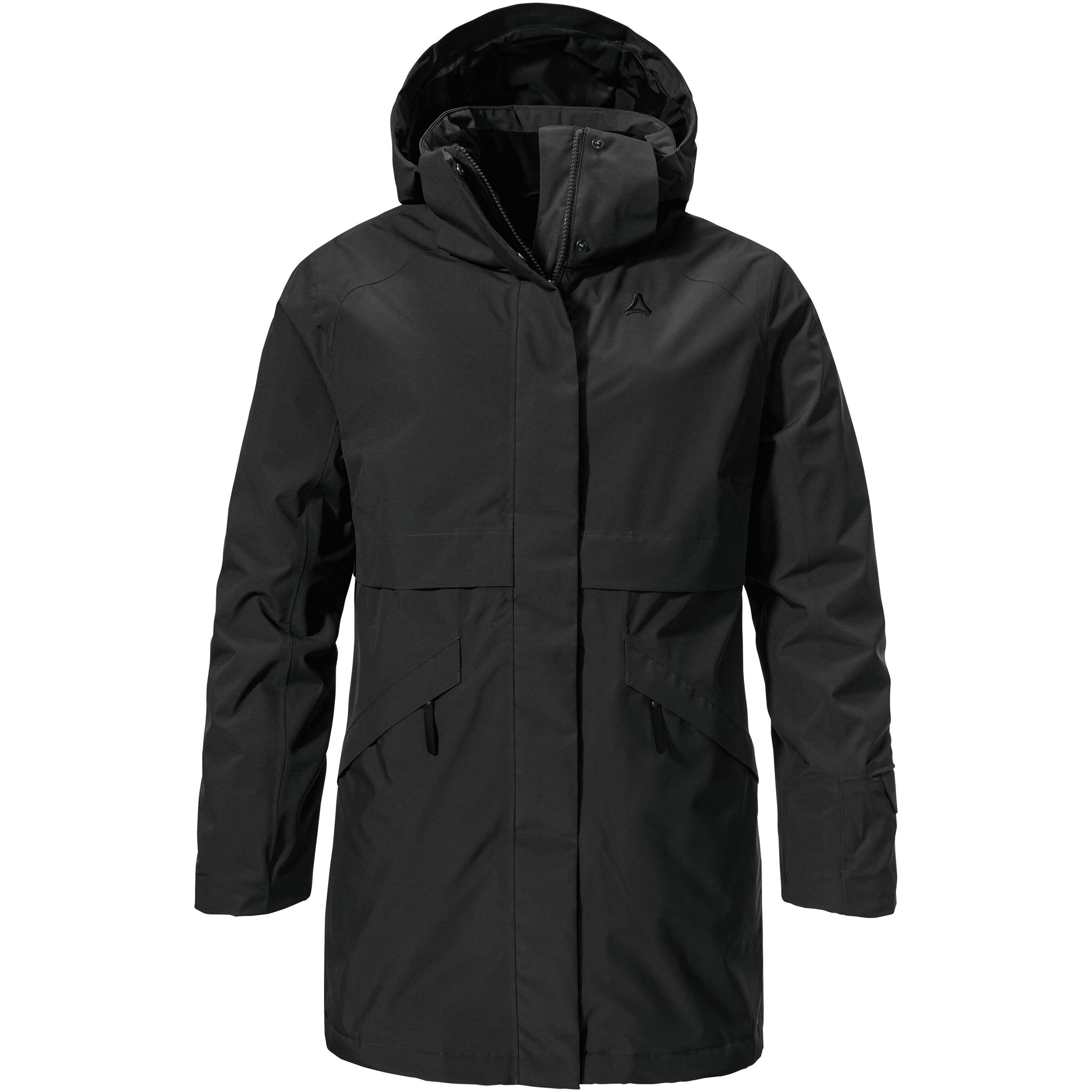Schöffel Style Malkay Ins Parka Damen Parkas & Mäntel schwarz Größe XS Lifestyle Wasserdicht Wasserabweisend