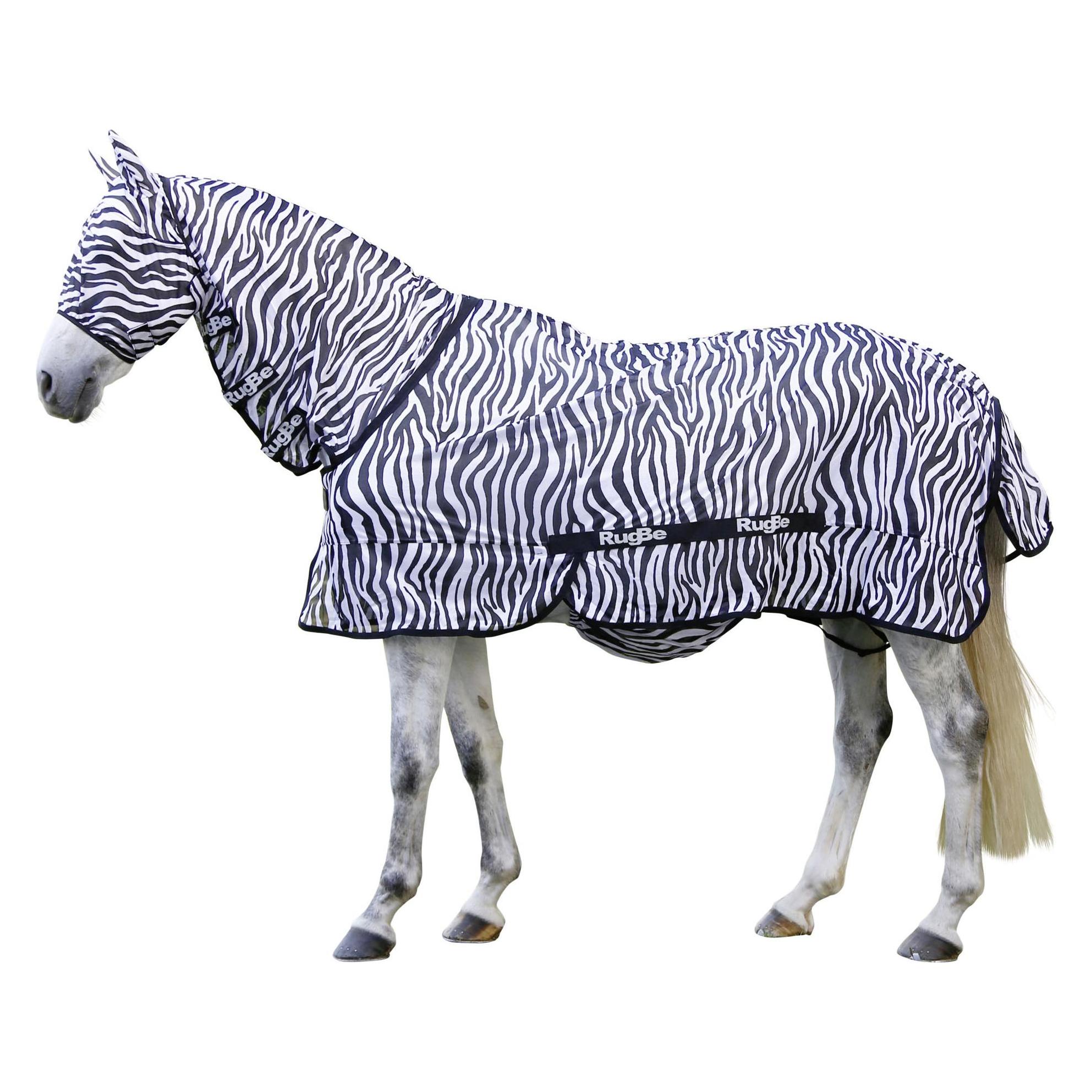 Kerbl Zebra Fliegen- und Ekzemerdecke m Halsteil (125 cm) (326122)