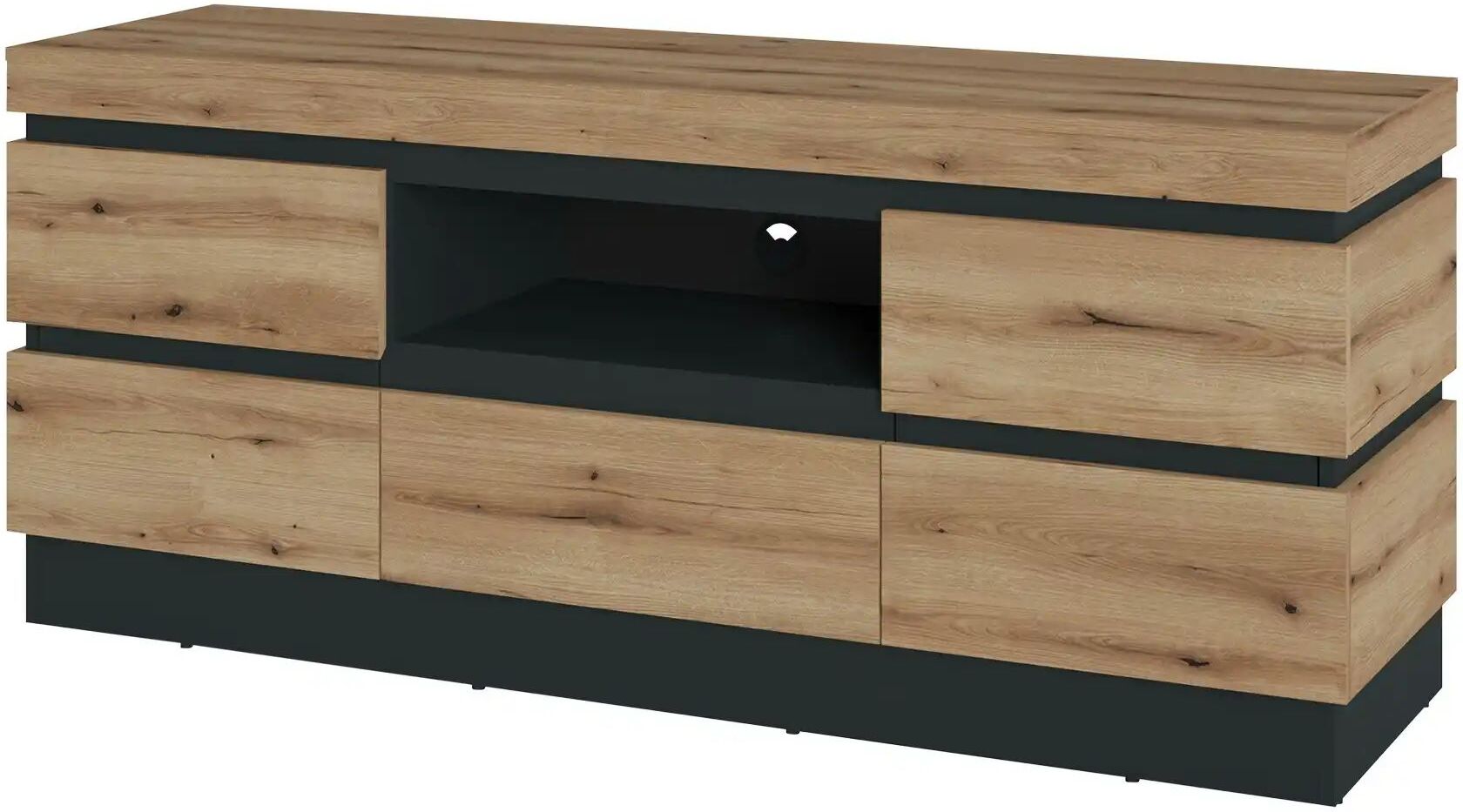 Höffner Sideboard  Savoca ¦ holzfarben ¦ Maße (cm): B: 161 H: 68 T: 45.0