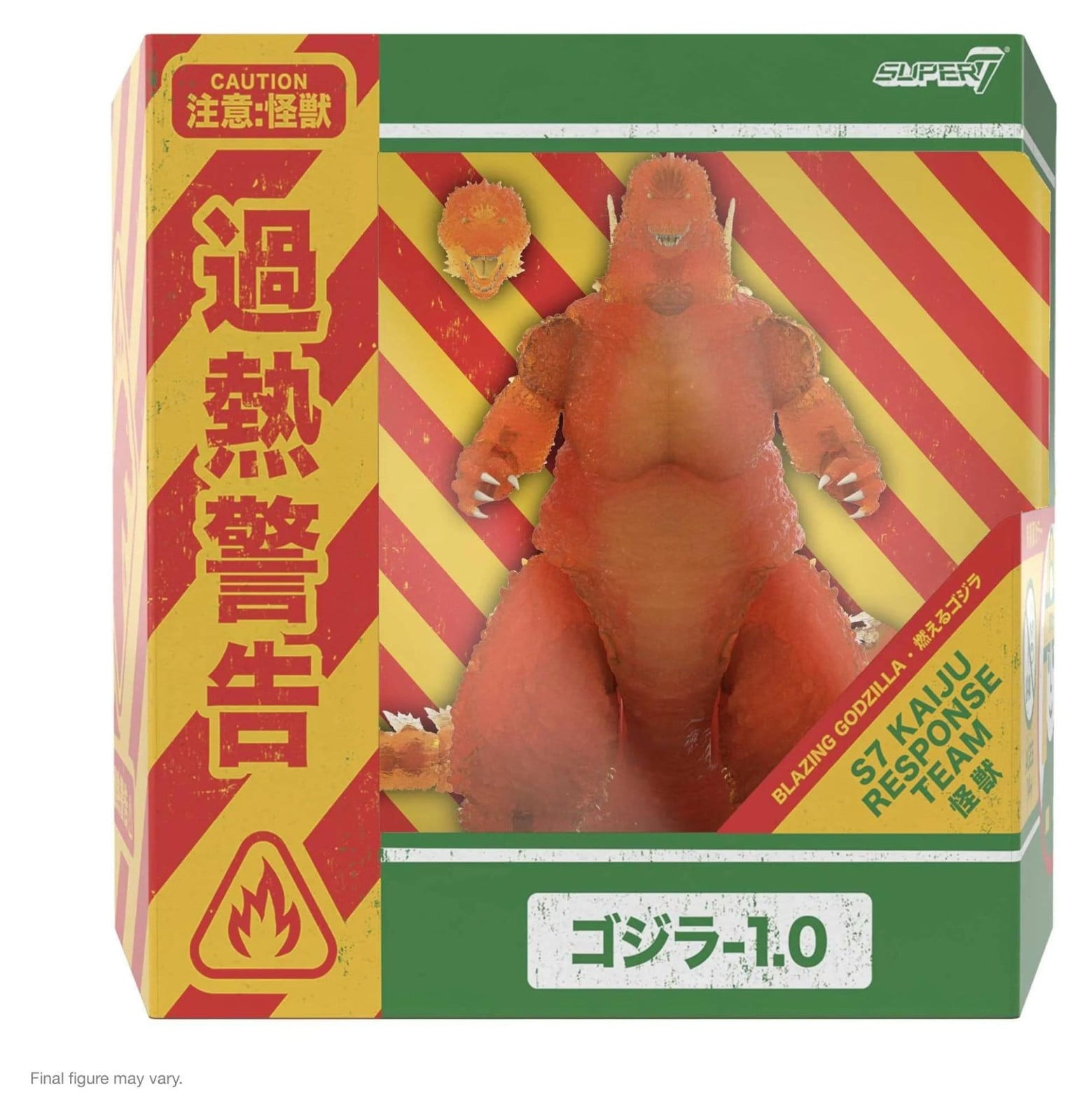 Super7 Godzilla Toho Ultimates Actiefiguur - Godzilla Minus One (Vlammend), 24 cm