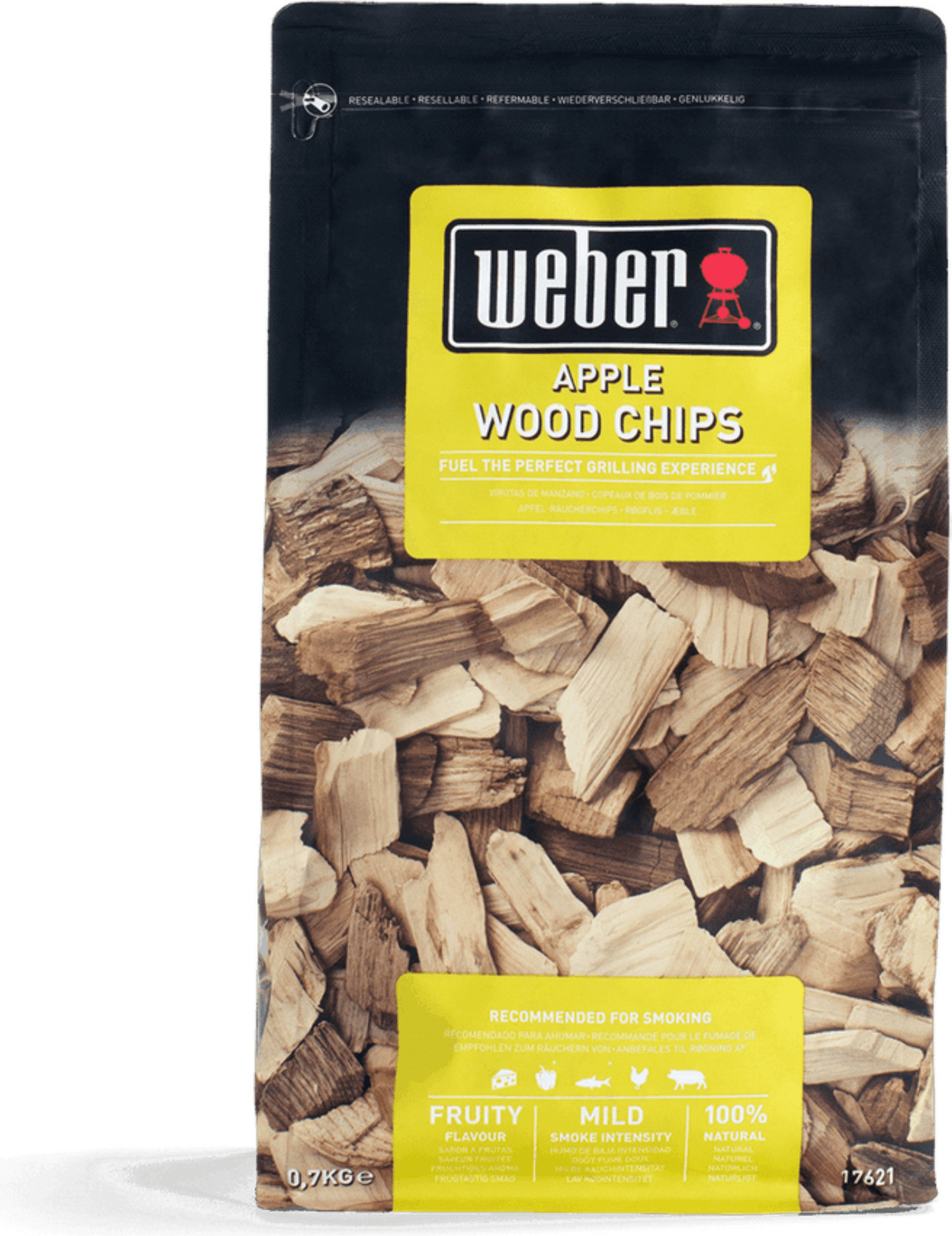 Weber rookchips appelhout 700g