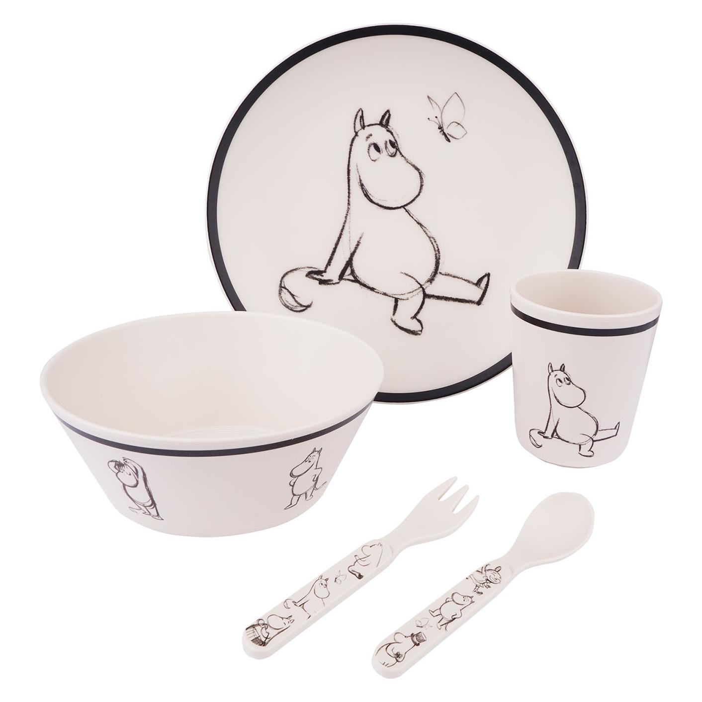 Moomin Sketch Mealtime set (7317)