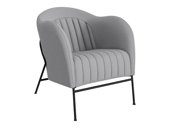 Sessel Mini, Johann Jakob, kat. , elyot grey-beige, Textil
