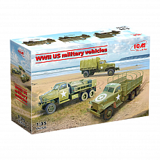 ICM - WWII US Military Vehicles - 1:35 - 755 Teile 306885