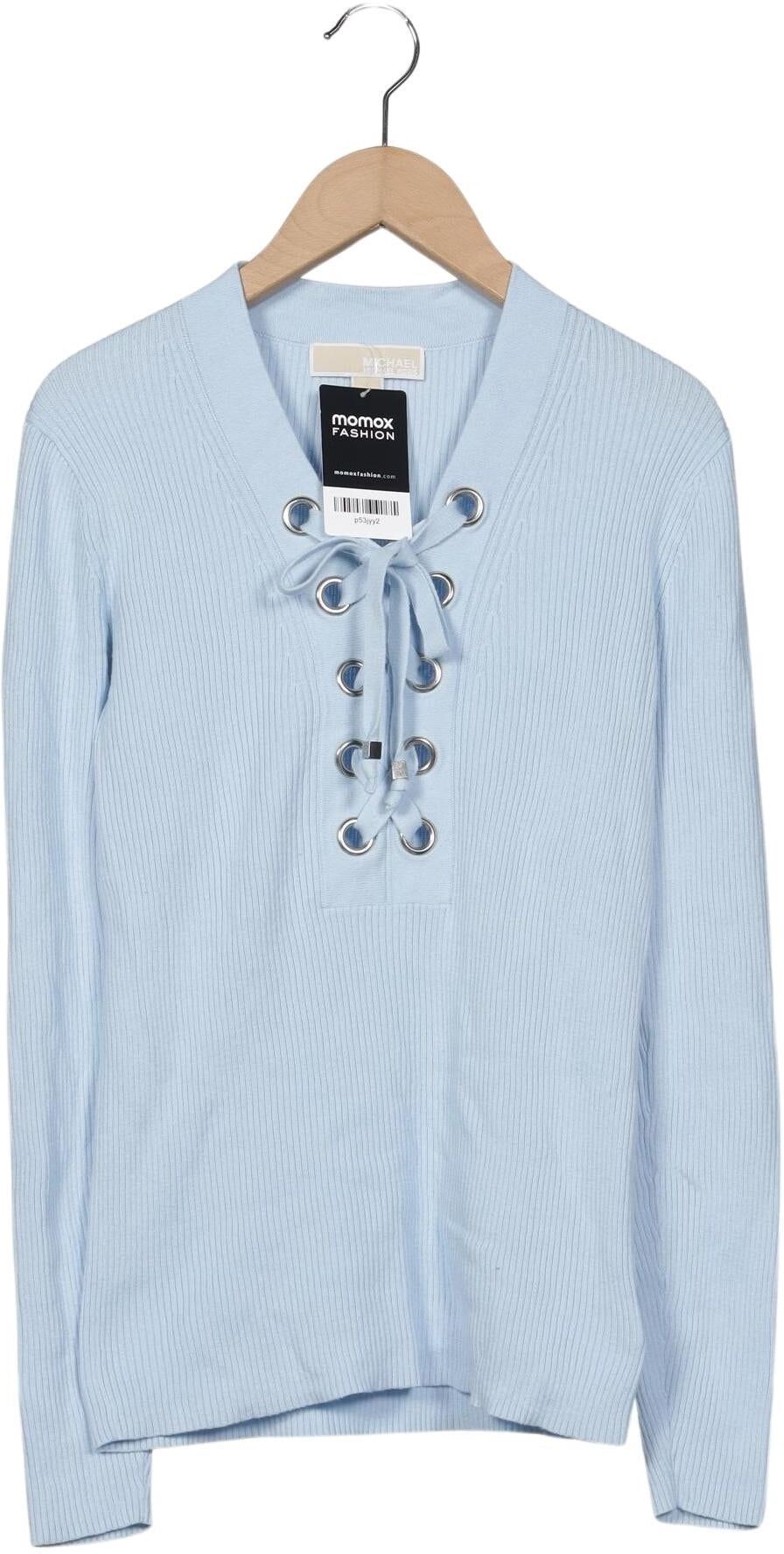 Michael Michael Kors Damen Pullover, Hellblau, Gr. S, Baumwolle - Second Hand