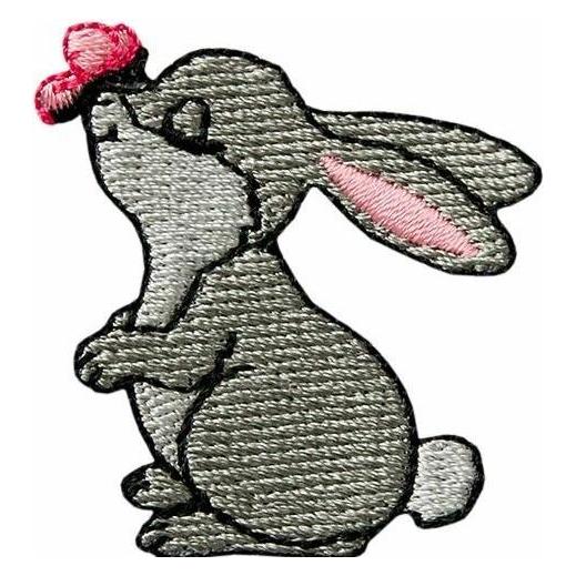 Mono Quick Hase mit Schmetterling (1 Stk., 4.30 x 4 cm) (4615)