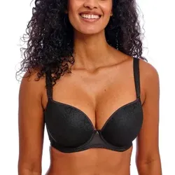 Freya BH Love-Haze Moulded Plunge Bra Schwarz E 70 Damen