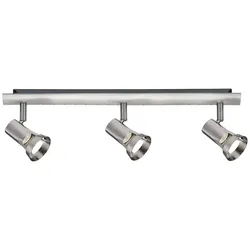 Paulmann Strahler TEJA 3-flammig, 3x GU10 max. 10W (exkl.), Nickel satiniert PAUL-66700