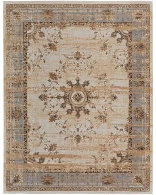 Grand Bazaar Neoma Machine Made Bordered Traditional Area Rug