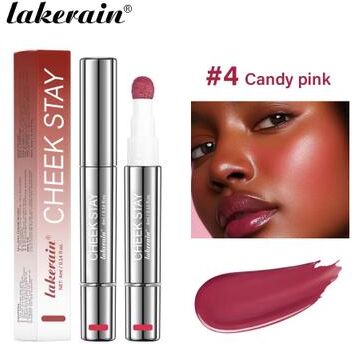 Inspired Finds BloomFlush Liquid Blush Stain Long Lasting Liquid Blush With Sponge Applicator For Natural Cheek Glow (6 Shades) nude Mauve