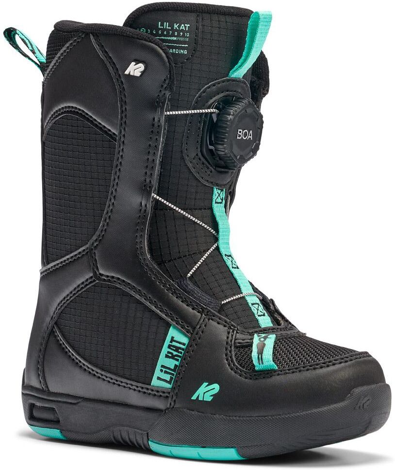 K2  - Lil Kat Black - 1 - Boots de snowboard