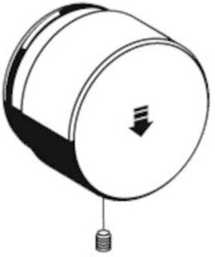 Schell Pommeau de commande LINUS DP-SC-T Chrome à fermeture automatique (480550699)