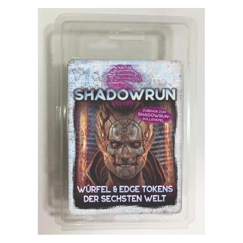Pegasus 46107G - Shadowrun: Würfel & Edge Tokens der Sechsten Welt (DE-Ausgabe) (46107G)