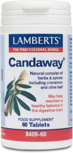 Lamberts Candaway Natural Herb and Spice Complex 60 Capsules