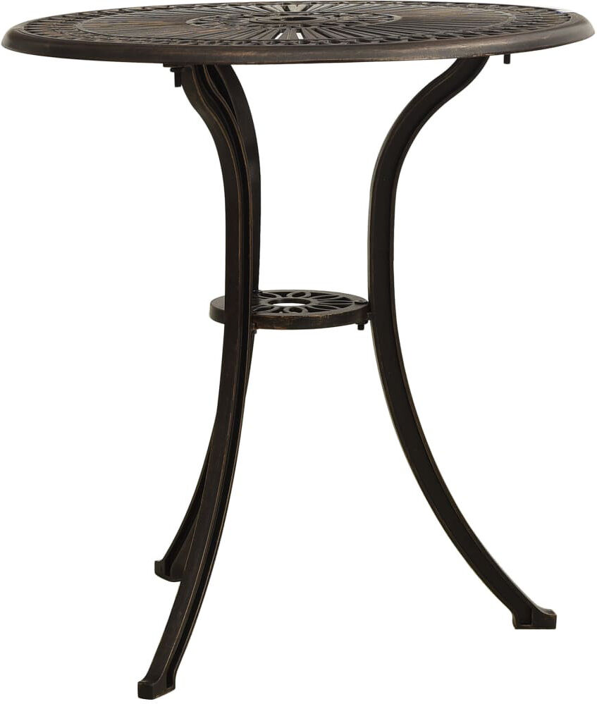 Rosalind Wheeler Hamleigh Round 62Cm L Table Brown