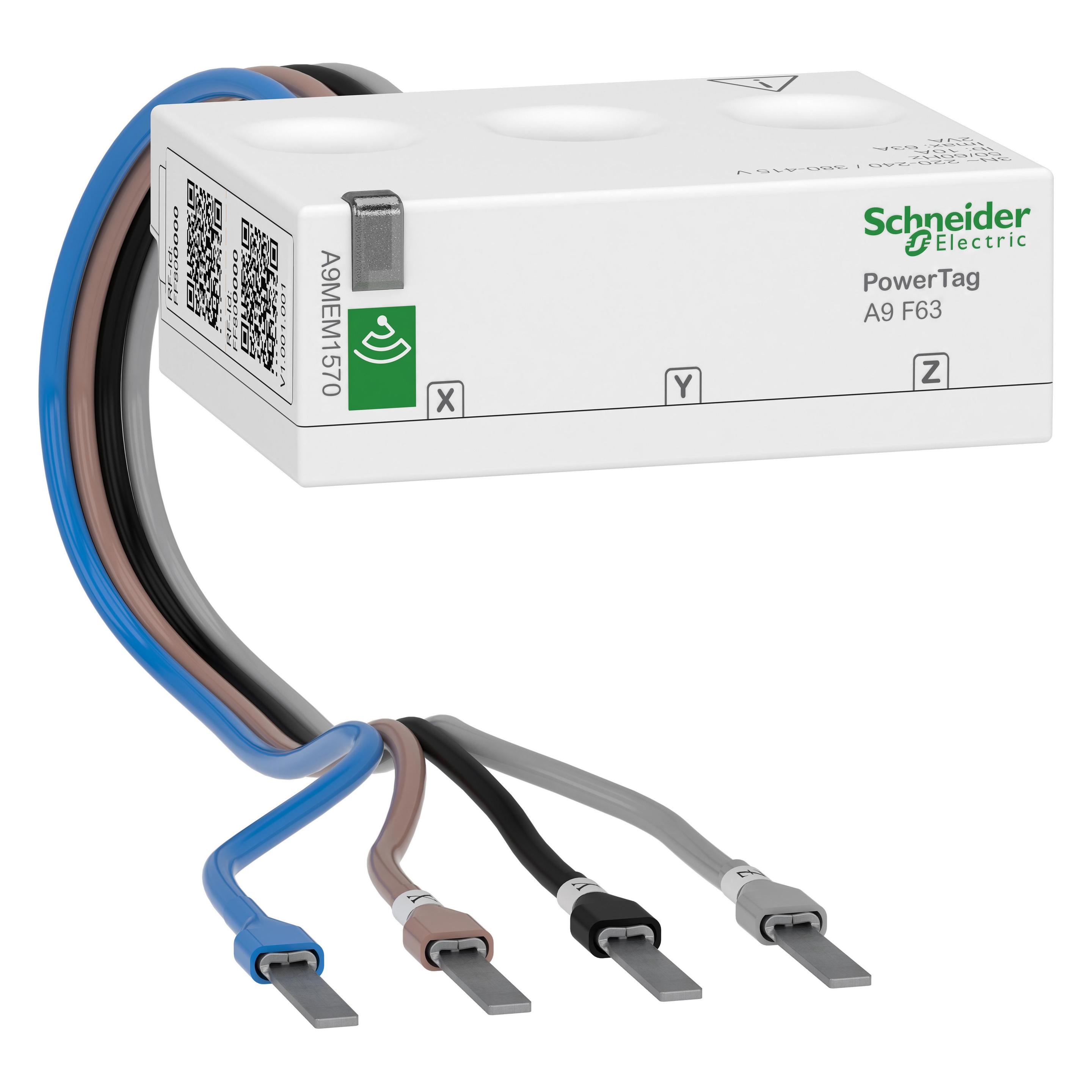 Schneider Electric PowerTag Acti9 Flex 3P+N Obere und A9MEM1570 (A9MEM1570)