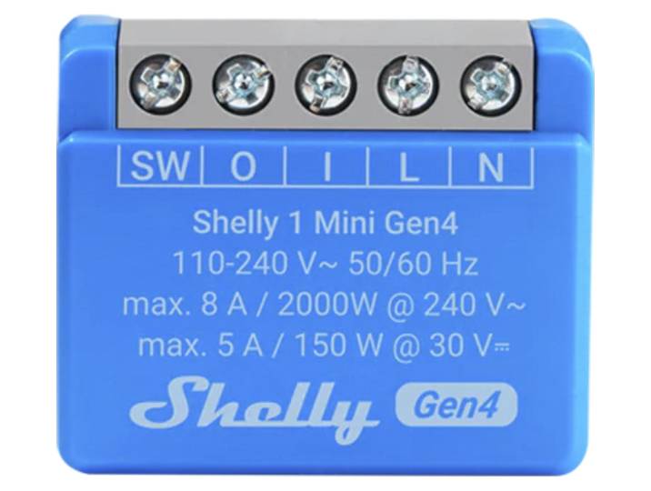 Répéteur WiFi Shelly 1 Mini Gen4