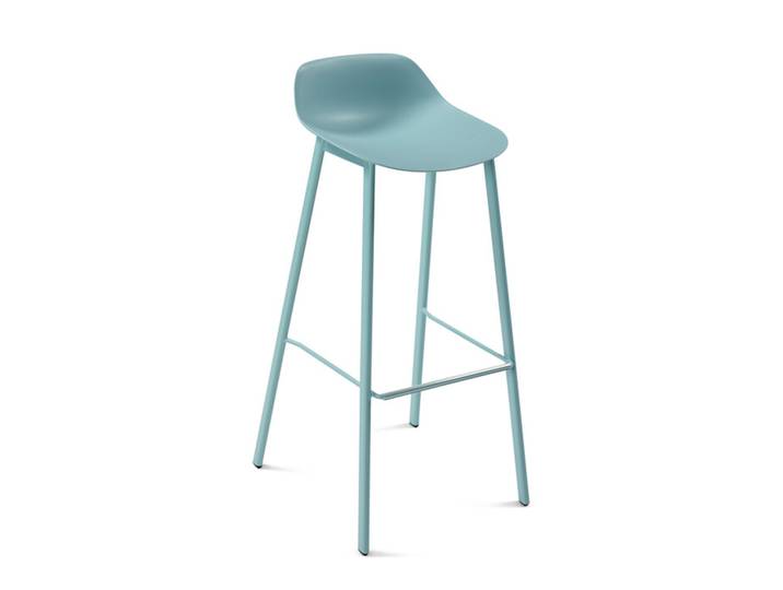 Hochstuhl BarLouis blau hellblau 44.5x97x50.5 cm