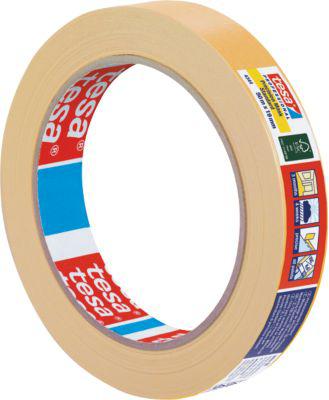 tesa® Professional 4344 Präzisionskrepp, 19 mm × 50 m, Washi, orange – 3 Mon. innen/4 Wo. außen