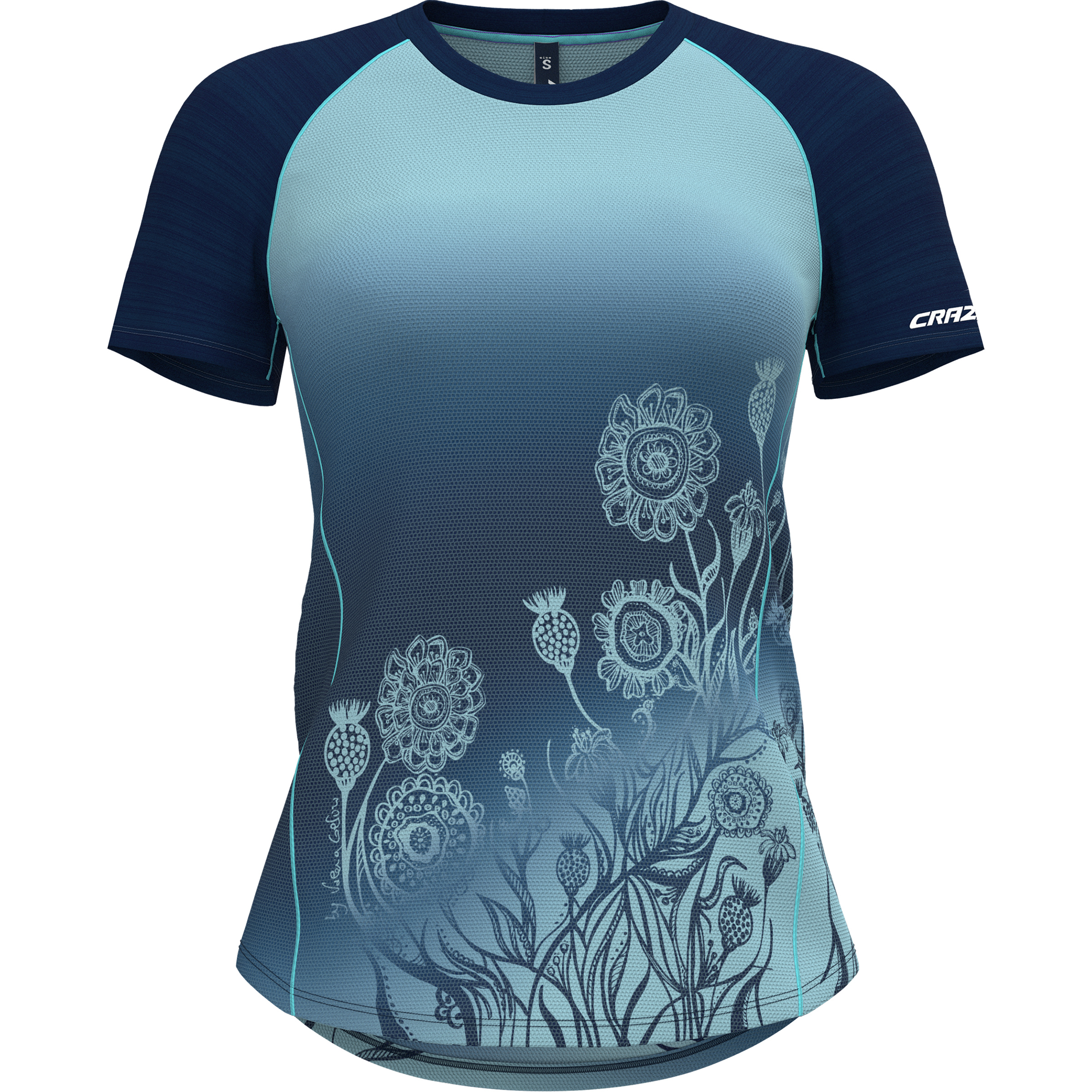 Crazy Alpinstar Damen T-Shirts blau Größe XS Alpinklettern | Bergsteigen Elastisch