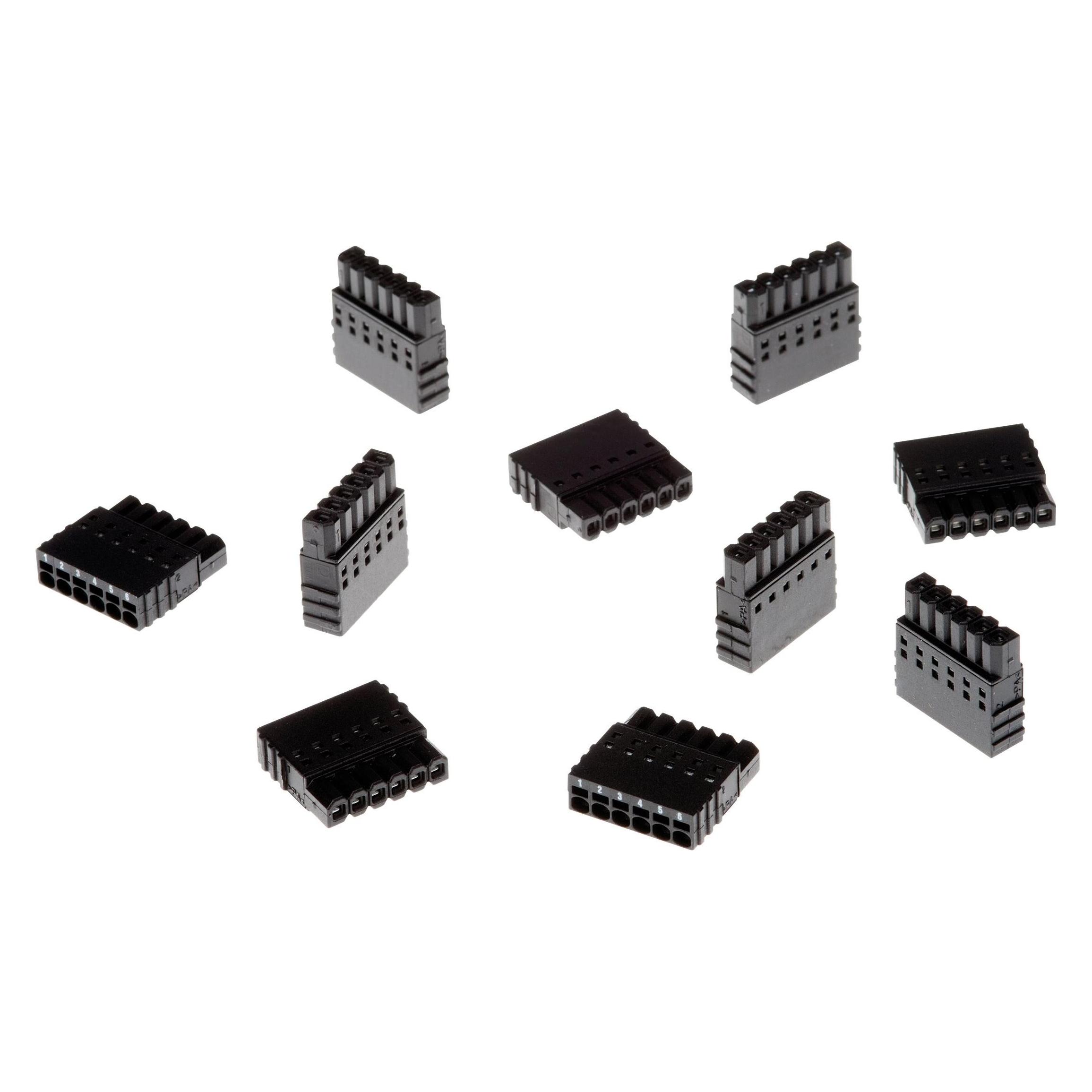 Axis Klemme TU6009 6-PIN Schwarz 10 Stück (02795-021)