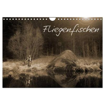 Fliegenfischen (Wandkalender 2026 DIN A4 quer), CALVENDO Monatskalender