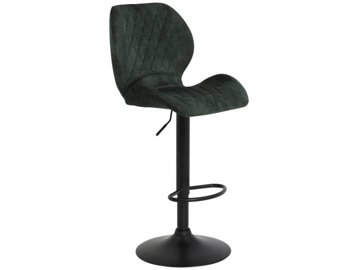 Boxxx Barhocker, Anthrazit, Schwarz, Metall, Vintage, Rundrohr, Bodenplatte, 42x96-117x51 cm, Stoffauswahl, Sitzfläche 360° drehbar, Esszimmer, Barmöbel, Barhocker