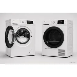 OK. OWM 7132 A INV Waschmaschine und OTD 7342 D G05 Wärmepumpentrockner Bundle