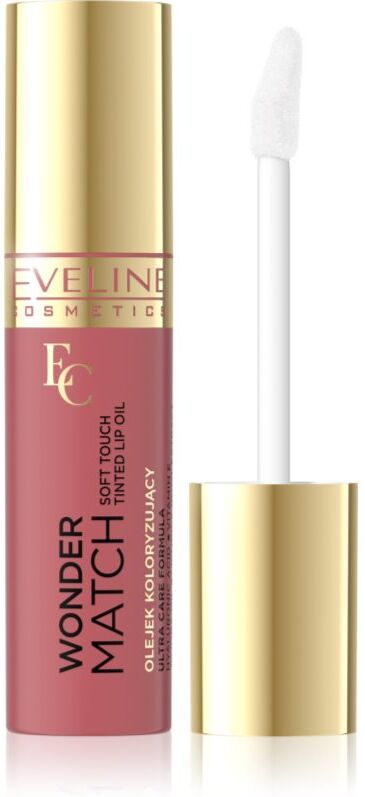 Eveline Cosmetics Wonder Match moisturising oil for lips shade 04 Raspberry Sorbet 5 ml
