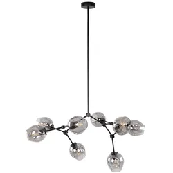 Italux PND-75075-8-BK-SG Pendelleuchte Ferral E27