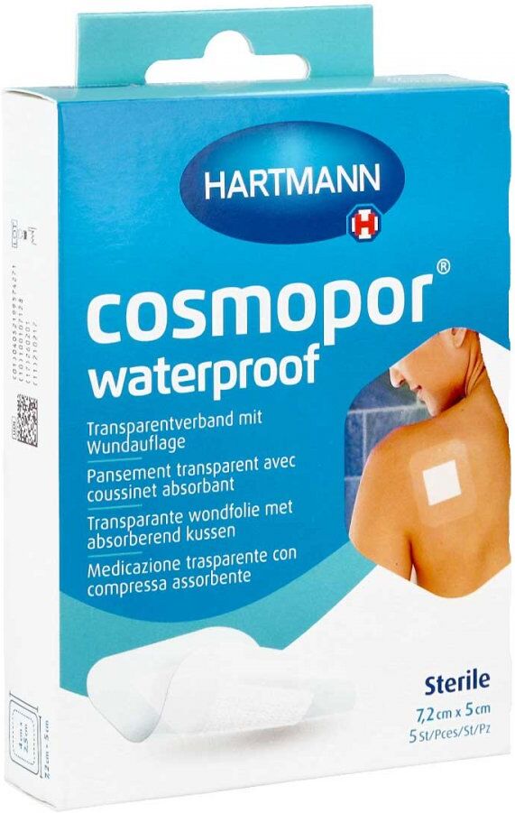Cosmopor Waterproof Wundverband 5x7,2 Cm Otc