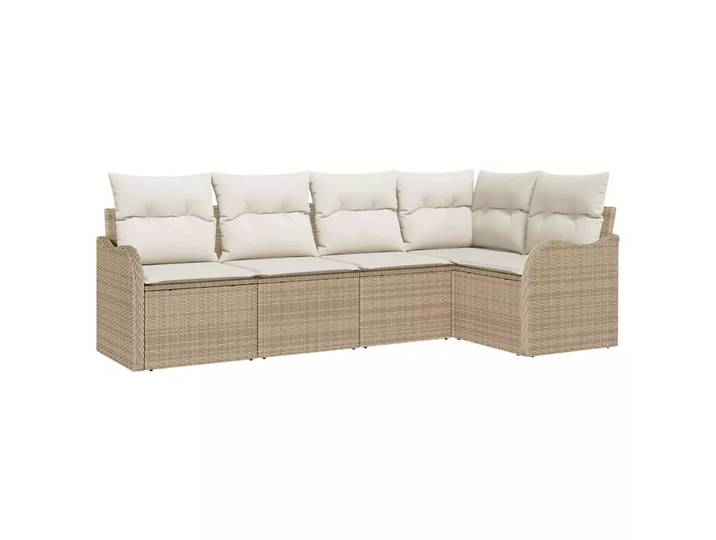 VidaXL - Modulare sofagarnitur poly-rattan, One Size, Multicolor