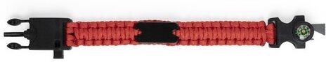 Bracelet multifonction personnalisé Kupra nylon polyester rouge