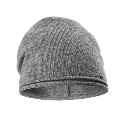 Strickmütze PEARLWOOD "CODY", Herren, grau (graphit), Feinstrick, Materialmix, unifarben, Mützen Strickmütze, Feinstrick, Temperaturregulierend