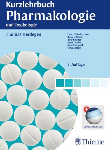 Thomas Herdegen - Kurzlehrbuch Pharmakologie und Toxikologie - Preis vom 30.09.2026 09:01:18 h