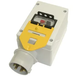 PCE 210319 Aufbaugerätestecker mit Motorschutz 16A CM.7100/16/U400-V 10,0-16,0A