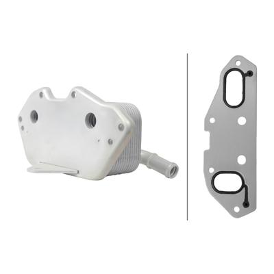 HELLA Ölkühler, Motoröl 8MO 366 360-691 für CUPRA