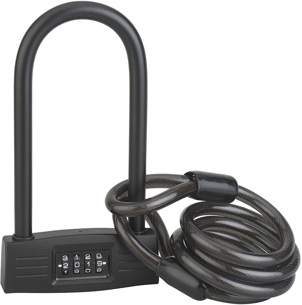 Thirard Antirrobo Cable Acero Ø 12 mm + Candado Combinación. Negro