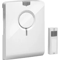 Grothe, Klingel + Türsprechanlage, MISTRAL 350 ws Funkgong Set weiss (Funk)