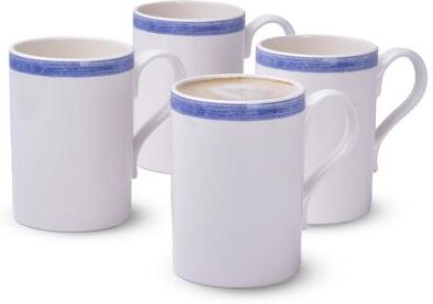 Portmeirion Set of 4 Potters Brushstroke Breakfast Mugs