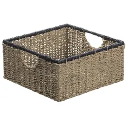 Plast team, Aufbewahrungskorb, BASKET RECTANG 30X30X15CM BROWN (30 cm)