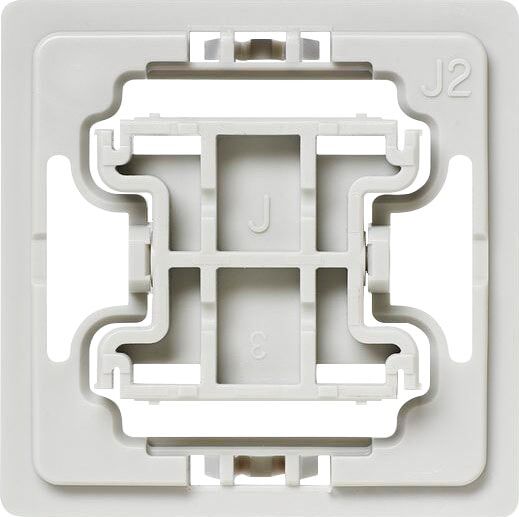 HOMEMATIC IP Smart-Home-Zubehör "Adapter-Set Jung J2, 20er Set (103478A1)", weiß, B:5,5cm H:5,5cm T:2cm, Smart-Home-Stationen, Smart-Home-Zubehör