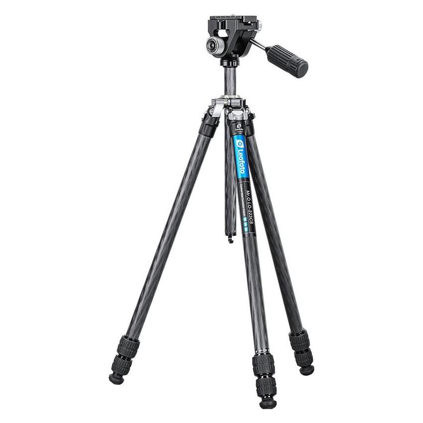 Leofoto LO-223CS + 2-Wege-Neiger SW-02 (Carbon, Metall) (LO-223CS+SW-02)