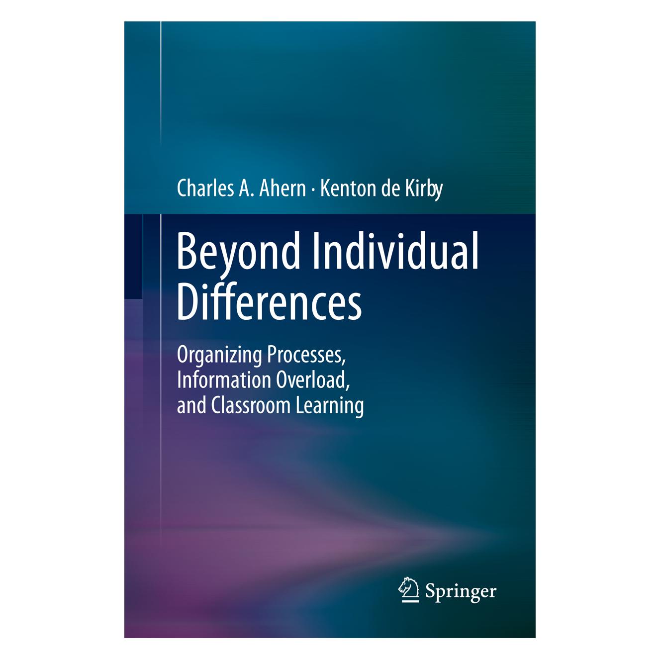 Springer Beyond Individual Differences (Englisch, Hardcover, Charles A Ahern, Charles A. Ahern, Kenton de Kirby) (9781461406402)