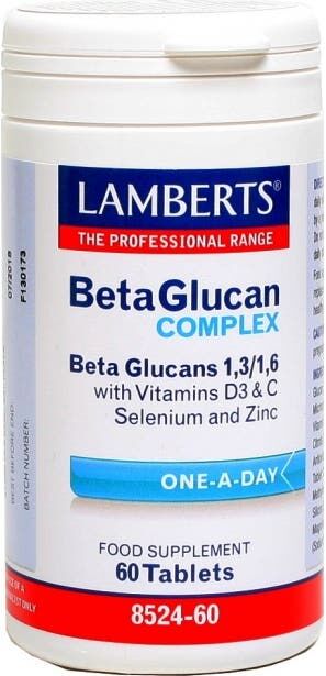 Lamberts Complejo de Beta Glucanos 60comp