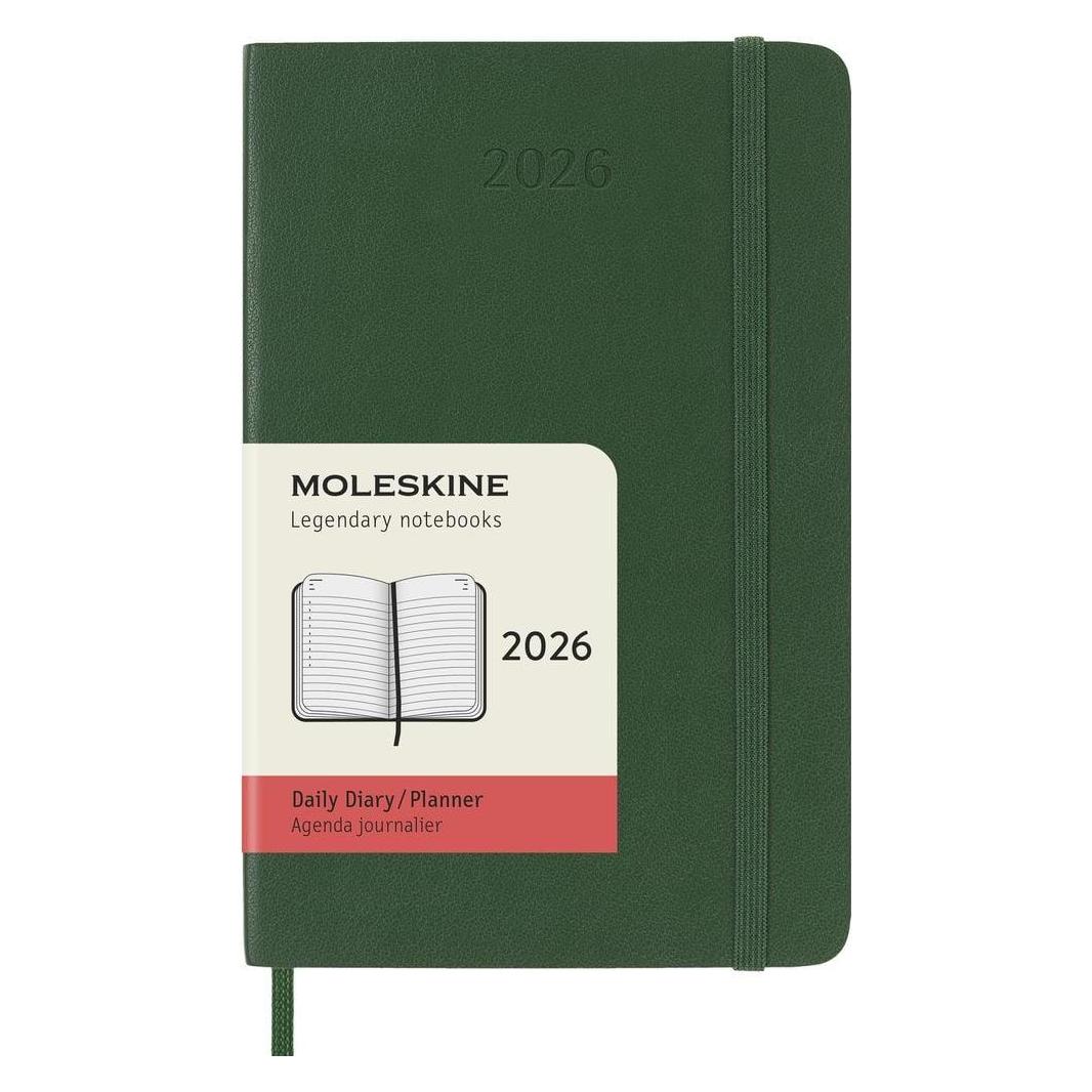 Moleskine Tagebuch (Pocket, 1 Tag / 1 Seite) (DSK1512DC2Y26)