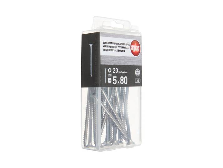 SK Universal-Holzschraube mit Torx-Antrieb 5 × 80 mm