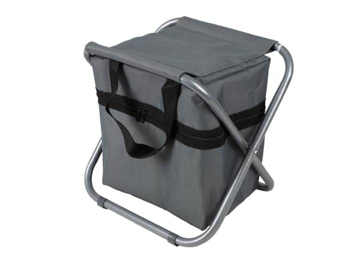 Urban Living Sunnydays Campingstoel met koeltas, klapstoel, campingstoel (antraciet)