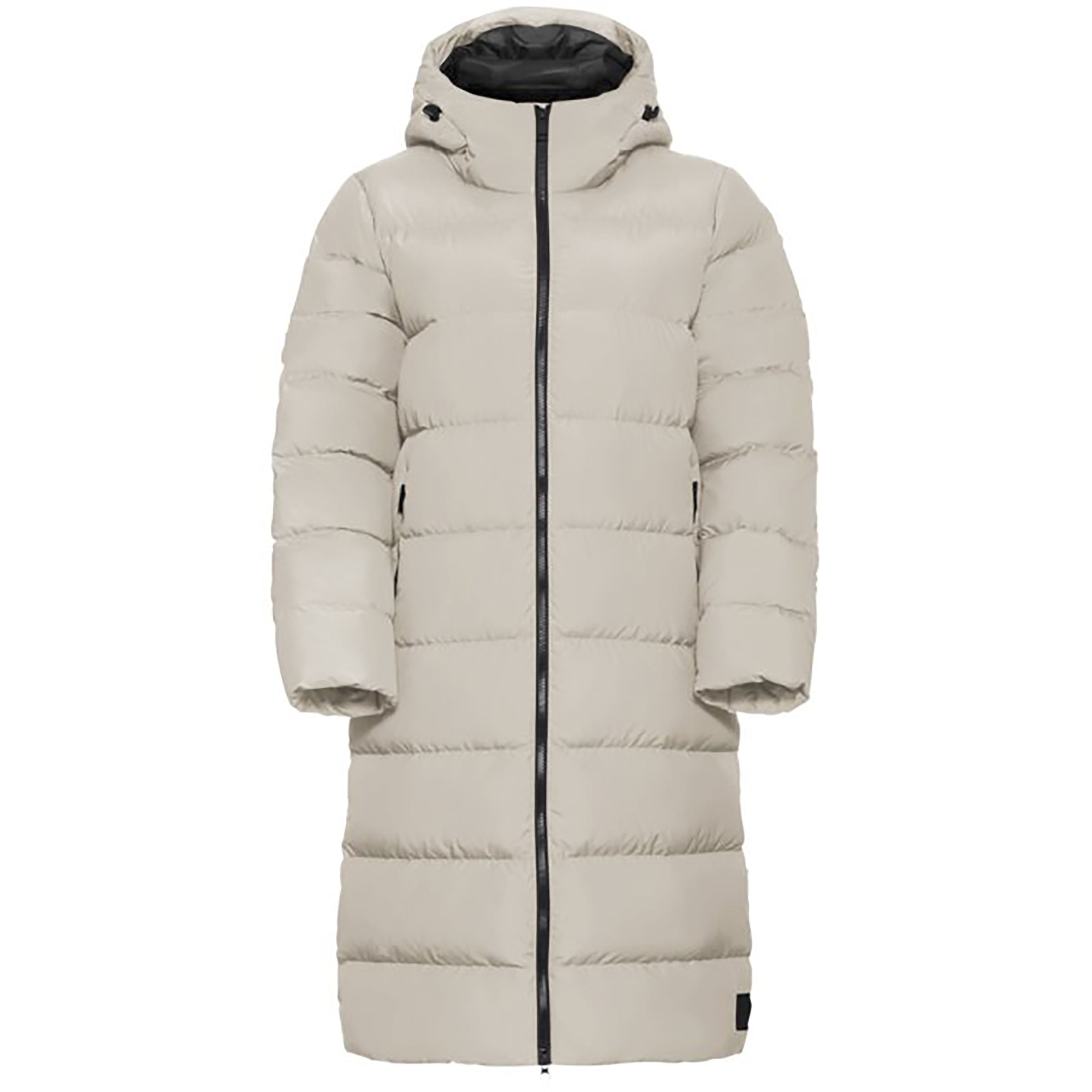 Jack Wolfskin Frozen Palace Mantel Damen Winterjacke beige Größe M Lifestyle Isolierend Daune