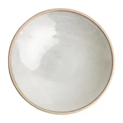 Olympia Canvas flache Schale weiß 20cm